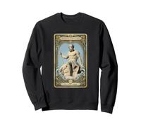 Poséidon, Dieu Grec Seigneur de la mer Tarot Art Sweatshirt