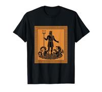 Poséidon Dieu Trident Grèce Antique Mythe Mythologie Grecque T-Shirt