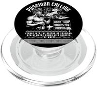 Poseidon Greek God Surfing Waves Streetwear PopSockets PopGrip pour MagSafe