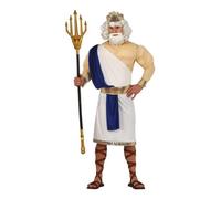 Poséidon Ou Neptune Costume Pour Les Hommes (Taille L) Multicolore