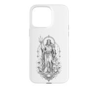 Poséidon Œuvre d'art mythologique du Dieu Grec de la mer Trident Océan Coque pour iPhone 15 Pro Max