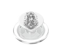 Poséidon Œuvre d'art mythologique du Dieu Grec de la mer Trident Océan PopSockets PopGrip pour MagSafe