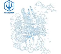 Poseidon V3 Aiguille De Cartouche De Tatouage 30 Pcs Avec Cartouche De Sécurité À Membrane Tatoueur Aiguille De Tatouage Jetable Shader Rond (1207rs)