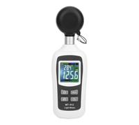 Posemètre, Compteur de lumière numérique illuminomètre Portable 0-20,000 Lux détecteur température rétro-éclairé