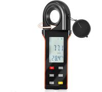 Posemètre, Compteur de lumière numérique, testeur d'éclairement 400 000 Lux/FC avec capteur Rotatif à 270 °, Enregistrement de données, for Plantes d'intérieur