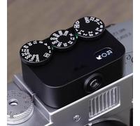 Posemètre De Haute Précision Pour Appareils Photo Argentiques, Avec Indicateur D'exposition Rétro À 3 Cadrans, Focale De 68 Mm Et Lentille De Mesure À 35°. Idéal Pour La Photographie Argentique