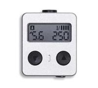 Posemètre Numérique for Appareil Photo, Mesure De La Lumière Ambiante en Temps Réel, avec Écran OLED, Champ De Vision De 30°, for Appareils Photo Argentiques, Photographie Studio.(White)