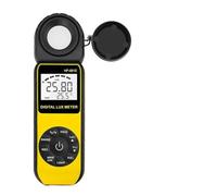 Posemètre numérique Luxmètre HP-881E, Calibrateur De Lumière Portatif avec Détecteur Rotatif À 270°, Plage Mesure: 0,1300000lux pour Plantes d'intérieur et de Jardin, Photographie
