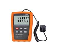 Posemètre numérique Luxmètre LX1336B Compteur De Lumière Numérique LCD 10-200000 CD/m2 Détecteur Luminosité UV Linéaire pour CRT TV Écran LED Maintien des Données pour Plantes d'intérieur