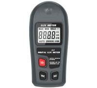 Posemètre numérique Luxmètre Numérique, Luminomètre De Poche LCD 0200000lux, Testeur Mesure Lux/FC, Capteur Photomètre pour Plantes d'intérieur et de Jardin, Photographie