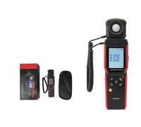 Posemètre numérique Luxmètre Numérique UT381A 400000 Fiable Et Sûr avec Application Bluetooth, Correction des Couleurs pour Plantes d'intérieur et de Jardin, Photographie