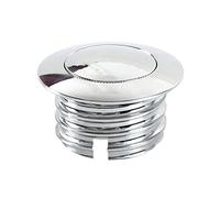 POSENG Bouchon de réservoir de carburant pop-up ventilé encastré compatible avec Harley Davidson filetage standard