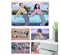 Poses Amusantes pour photographier, Guide de Pose de Photo Portrait 20,5 x 14 cm, Papier couché, Accessoire pour Photos Multi-Personnes, fêtes, Mariages, Voyages