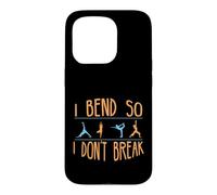 Poses de Yoga Que Je Plie pour ne Pas rompre avec Un Mode de Vie sain | Yoga Coque pour iPhone 15 Pro