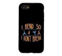 Poses de Yoga Que Je Plie pour ne Pas rompre avec Un Mode de Vie sain | Yoga Coque pour iPhone SE (2020) / 7/8