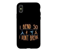 Poses de Yoga Que Je Plie pour ne Pas rompre avec Un Mode de Vie sain | Yoga Coque pour iPhone X/XS