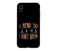 Poses de Yoga Que Je Plie pour ne Pas rompre avec Un Mode de Vie sain | Yoga Coque pour iPhone XS Max