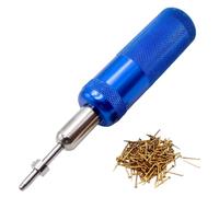 Poseur de clous, cloueur à goupilles avec petits clous, poseur de en métal 5, 1 pouces, poussoir à goupilles avec poignée antidérapante, outils construction maquettes navires pour un