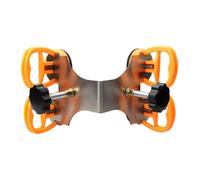 Poseur de couture, Setter De Joints Pierre À 90 Degrés En Acier Inoxydable, Avec Ventouses, Assemblage Et Nivellement Des Angle Droit For Dalles Granit pour Granit, Pierre(Four Suction Cup)