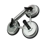 Poseur de joints de pierre, Pinces de transport à main, porte-outils for dalles verre ou pierre, élévateur, pince levage for quartz granit, marbre, régulateur d'écart carrelage(Silver)