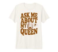 Posez-Moi des Questions à Propos de My Queen Funny Beekeeper Design T-Shirt Haut de Gamme