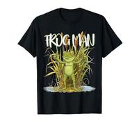 Posez-Moi des Questions sur Frogman Ohio Cryptid Legend Loveland T-Shirt