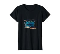 Posez-Moi des Questions sur l'assurance-maladie, Je Peux Vous l'expliquer T-Shirt, Femme, Noir, 3XL
