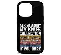 Posez-Moi des Questions sur ma Collection de Couteaux If You Dare Knife Coque pour iPhone 13 Pro