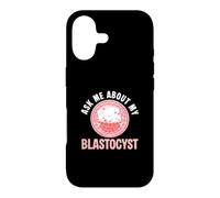 Posez-Moi des Questions sur Mon blastocyste Infirmière de fécondation in vitro FIV Coque pour iPhone 17
