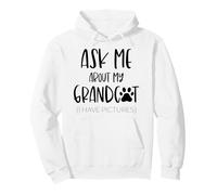 Posez-Moi des Questions sur Mon Grand-père, ma Grand-mère, Mon Grand-père, Mon père, Mon Chat, Mon Amour pour Animaux de Compagnie. Sweat à Capuche