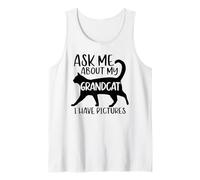 Posez-Moi des Questions sur Mon Grand-père, ma Grand-mère, Mon Grand-père, Mon père, Mon Chat, Mon Amour pour Animaux de Compagnie. Débardeur