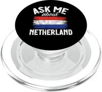Posez-Moi des Questions sur Néerlandais néerlandais PopSockets PopGrip pour MagSafe