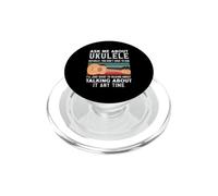 Posez-Moi Une Question à Propos de Ukulele It Any Time Retro Vintage PopSockets PopGrip pour MagSafe