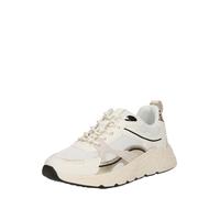 POSH by Poelman Baskets basses 'KAE' crème / noir / blanc, Taille 40