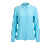 Posh Gear Chemisier 'Seidenbluse Collettoseta' aqua, Taille S