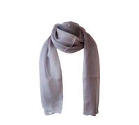 Posh Gear Écharpe 'Chiffon Scialle' gris foncé, Taille 180x30 cm