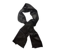 Posh Gear Écharpe 'Satinecho' noir, Taille 180x30 cm