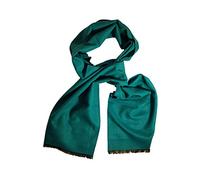 Posh Gear Homme Écharpe Foulard Setaforte, Turquoise 100% soierie