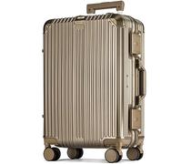 POSH Grande Valise XL - Coque Rigide en Polycarbonate avec Cadre en Aluminium - 105 L Bagage en soute sans Fermeture éclair - Trolley 80 cm système de Verrouillage à 3 Points et Housse de Protection
