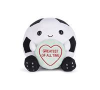 Posh Paws 38017 Swizzels Love Hearts Peluche Frankie The Football Greatest of All Time 13 cm