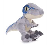 Posh Paws Jurassic World Peluche Raptor (vélociraptor) Dinosaure Bleu 46 cm