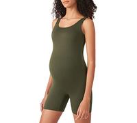 POSHDIVAH Body de maternité pour femme - Double doublure - Sans manches, vert, Medium