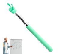 Posinter Sticks - Pointeur d'enseignant rétractable pour l'école primaire, télescopique pour les leçons | Main récupérable en métal, longueur étendue 21,7 pouces, présentation de Man