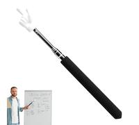 Posinter Sticks - Pointeur d'enseignant rétractable pour l'école primaire, télescopique pour les leçons | Main récupérable en métal, longueur étendue 21,7 pouces, présentation de Man