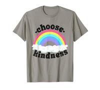 Positif Anti-Intimidation Rainbow Peace Hippie Choisissez la gentillesse T-Shirt