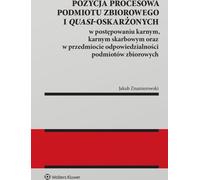 Position dans le procès du sujet collectif et des quasi-défendeurs - Jakub Znamierowski (Recht auf Polnisch)