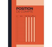 Position de Compte: Journal Recettes Micro Entreprise information des contacte Agenda 2022 Cahier de Compte Auto Entrepreneur Conforme aux Obligations ... Livre de Recettes et Registre des Achats