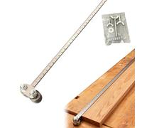 Positioning Calipers for Precise Measurements & Easy Wood Cutting, Adjustable Stainless Steel Precision Cutting Guide, Precision Caliper Guide, for Furniture Making (Double axis*A 60cm/23.62in)