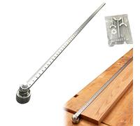 Positioning Calipers for Precise Measurements & Easy Wood Cutting, Adjustable Stainless Steel Precision Cutting Guide, Precision Caliper Guide, for Furniture Making (Single axis 60cm/23.63in)