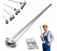 Positioning Calipers for Precise Measurements & Easy Wood Cutting, Stainless Steel Precision Cutting Guide Adjustable Guide Rail for Circular Saws, Furniture Making (80cm/31.50in,Single-Axis)